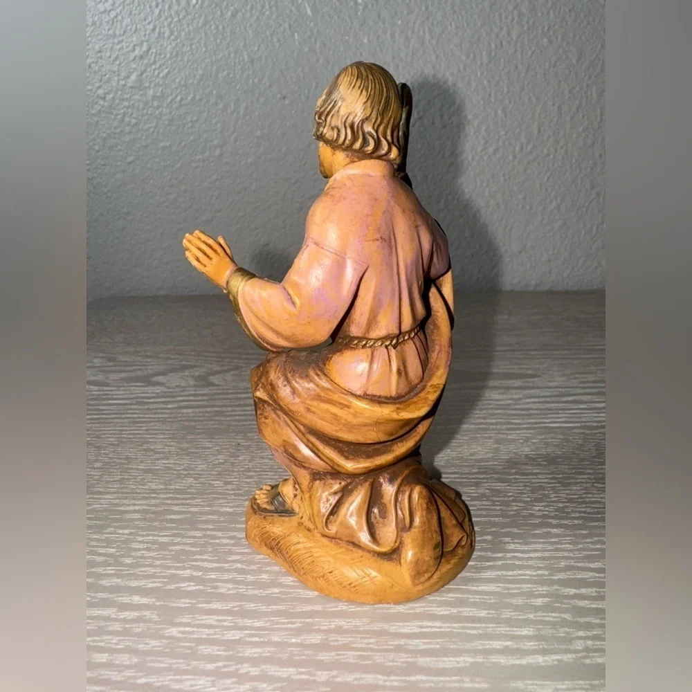 Vintage 1983 Fontanini Nativity Replacement Joseph Depose Italy 1 Christmas